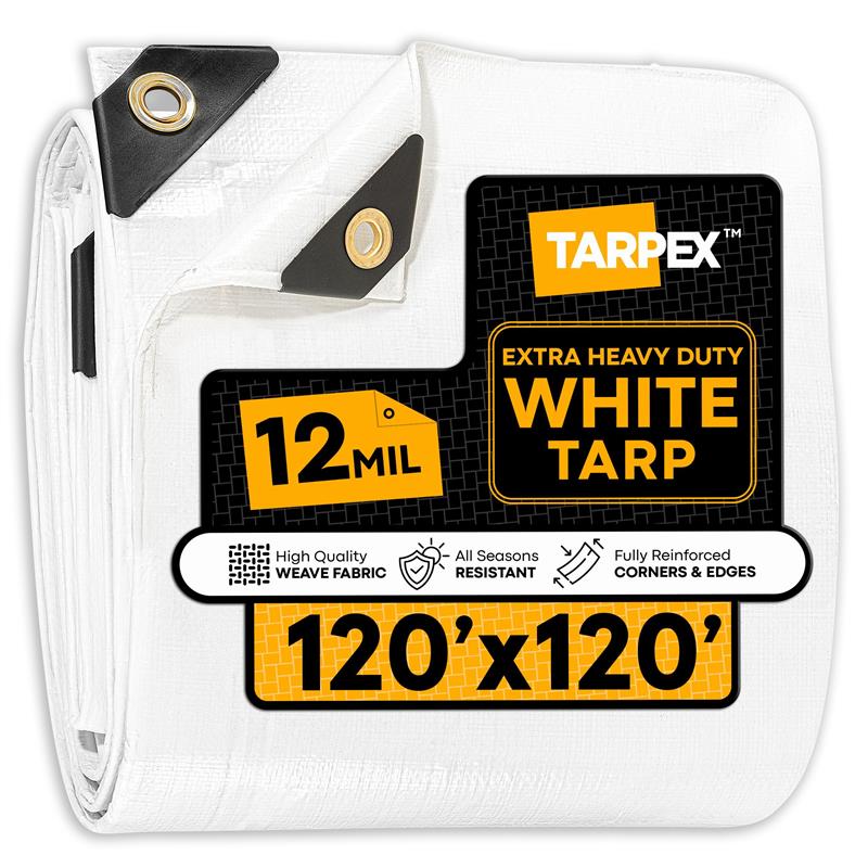 TARPEX - 12 Mil Extra Heavy Duty Poly Tarps