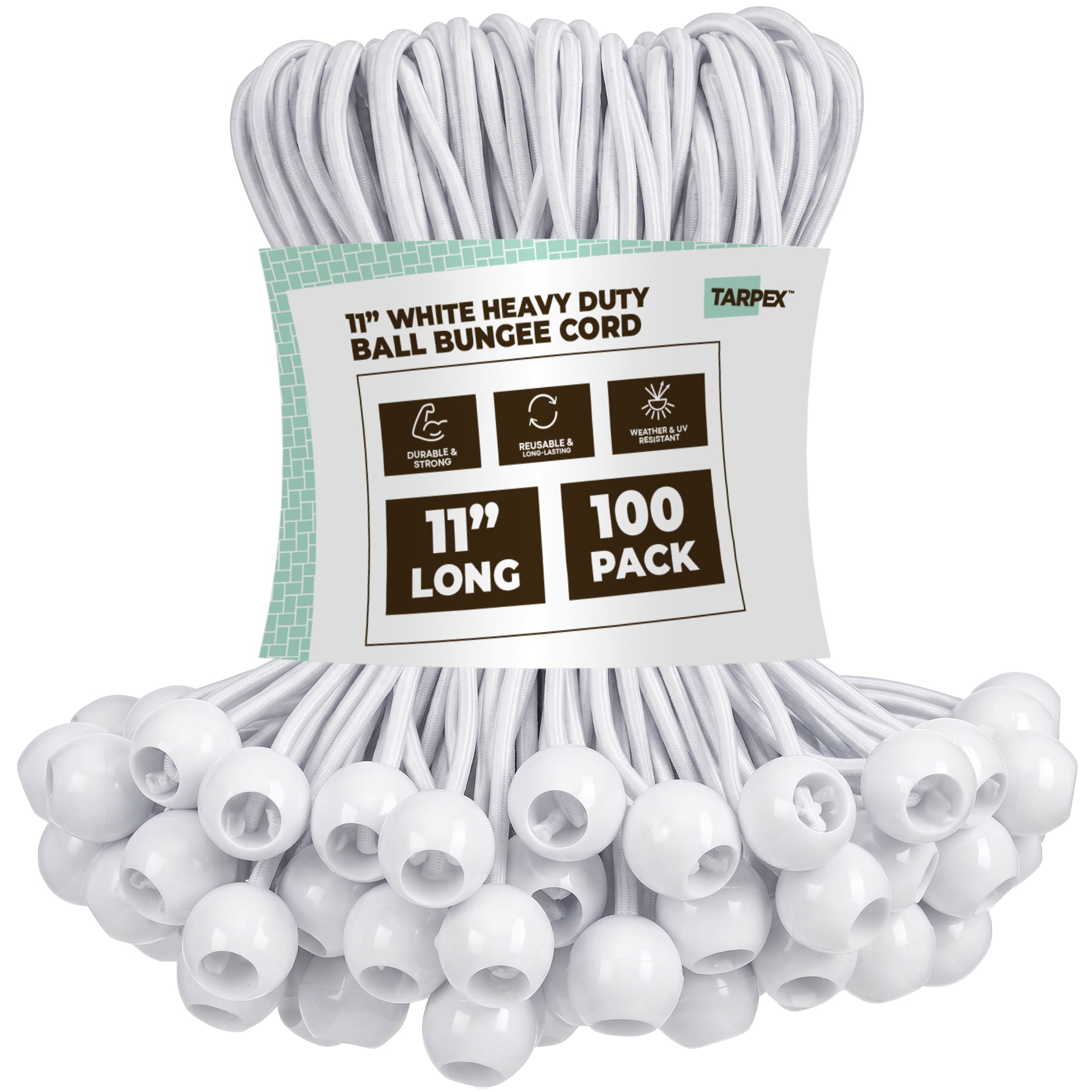 TARPEX - Bungee Ball Cords with Ties