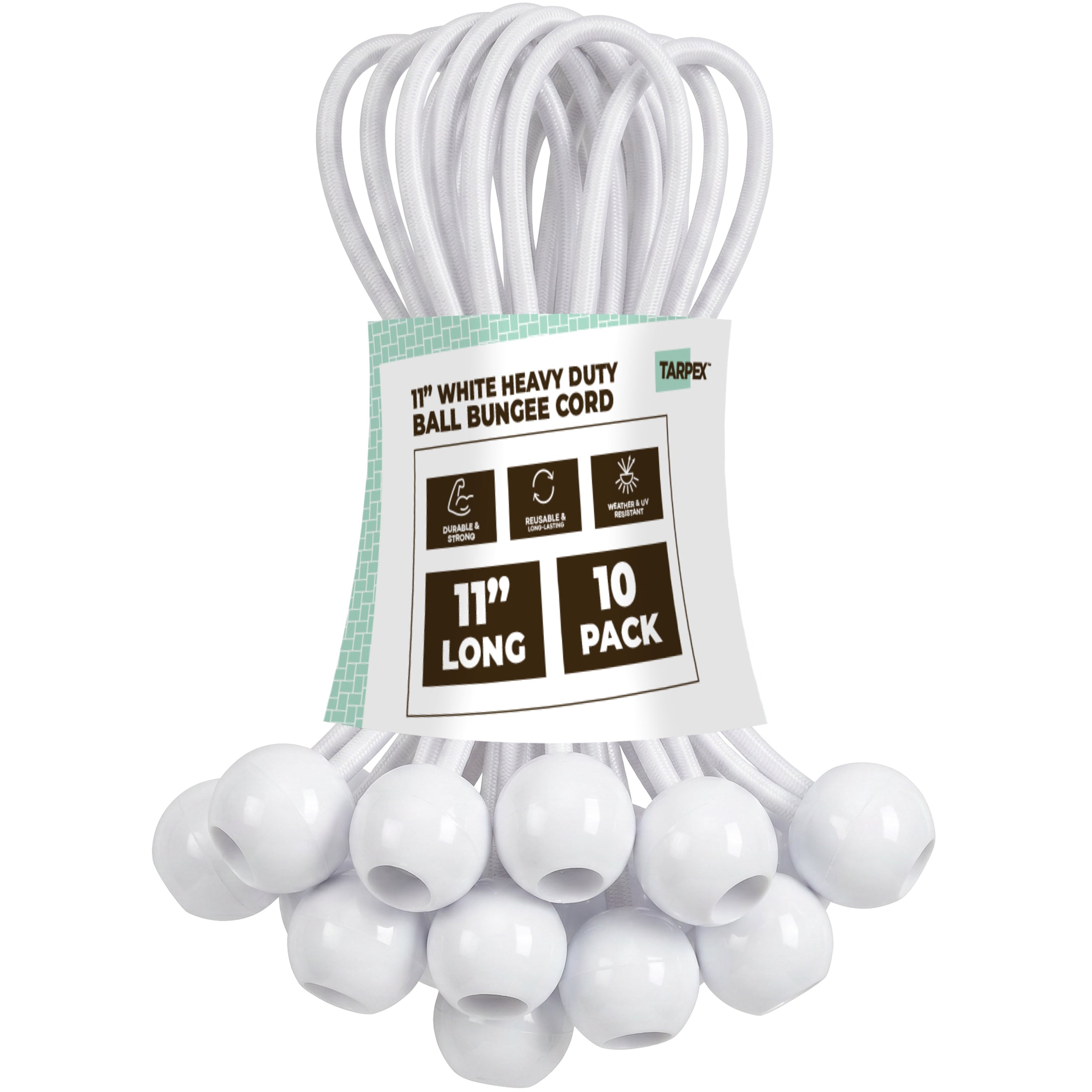 TARPEX - Bungee Ball Cords with Ties