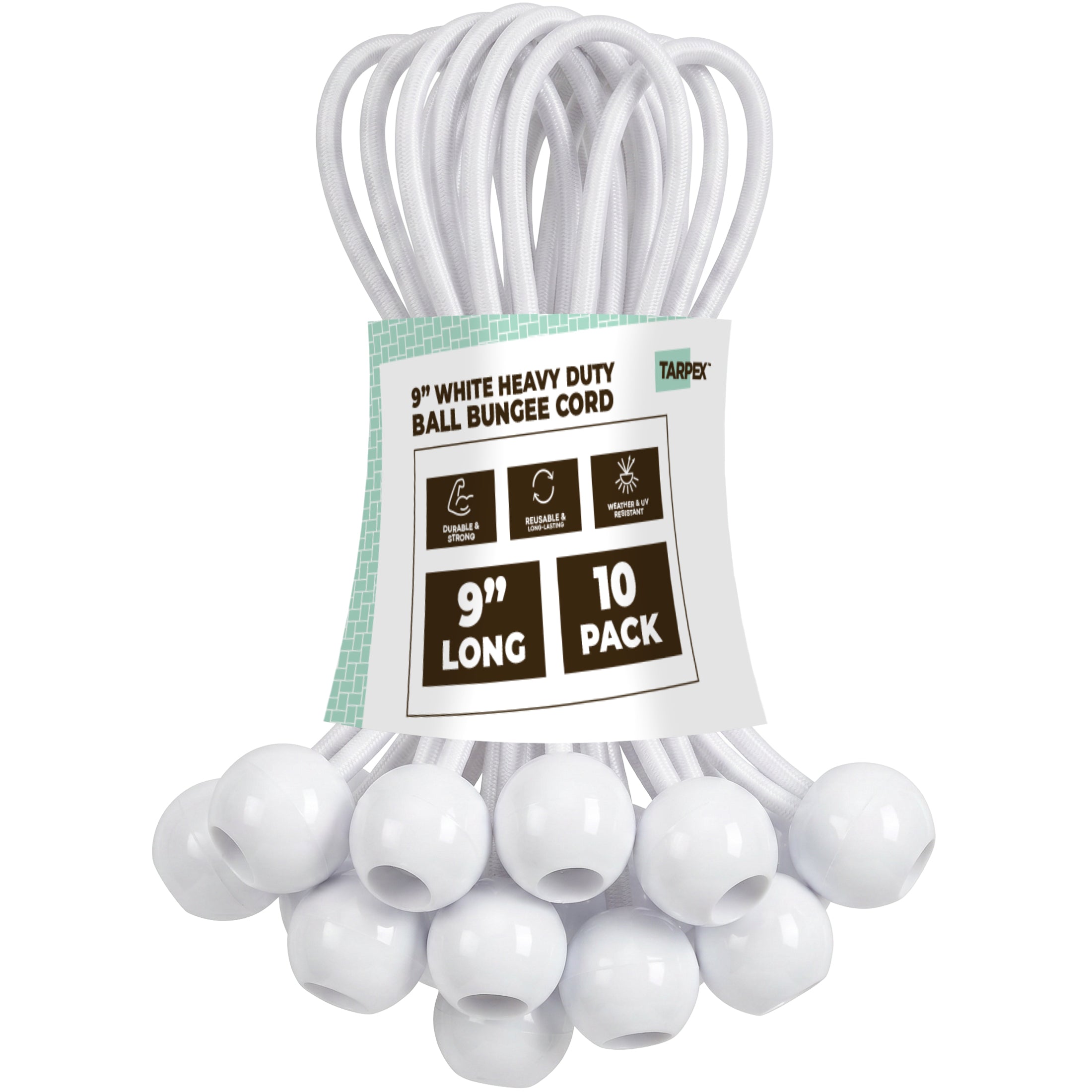 TARPEX - Bungee Ball Cords with Ties