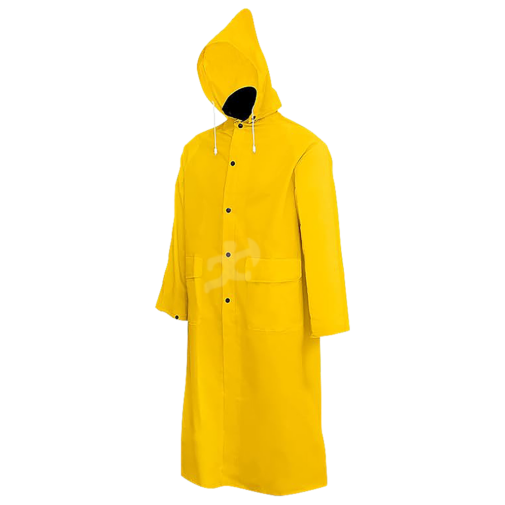 Rain Coat With Detachable Hood