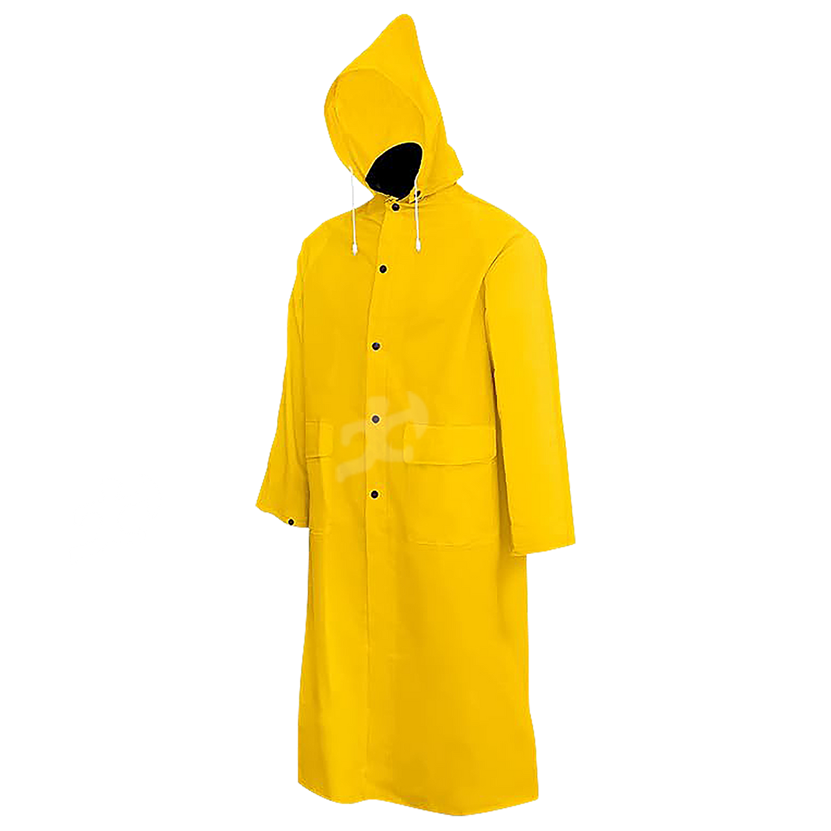 Rain Coat With Detachable Hood