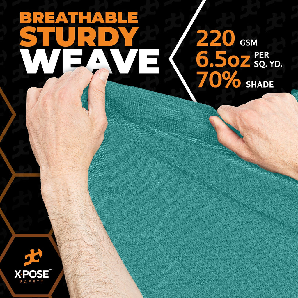 Green Mesh Truck Tarps