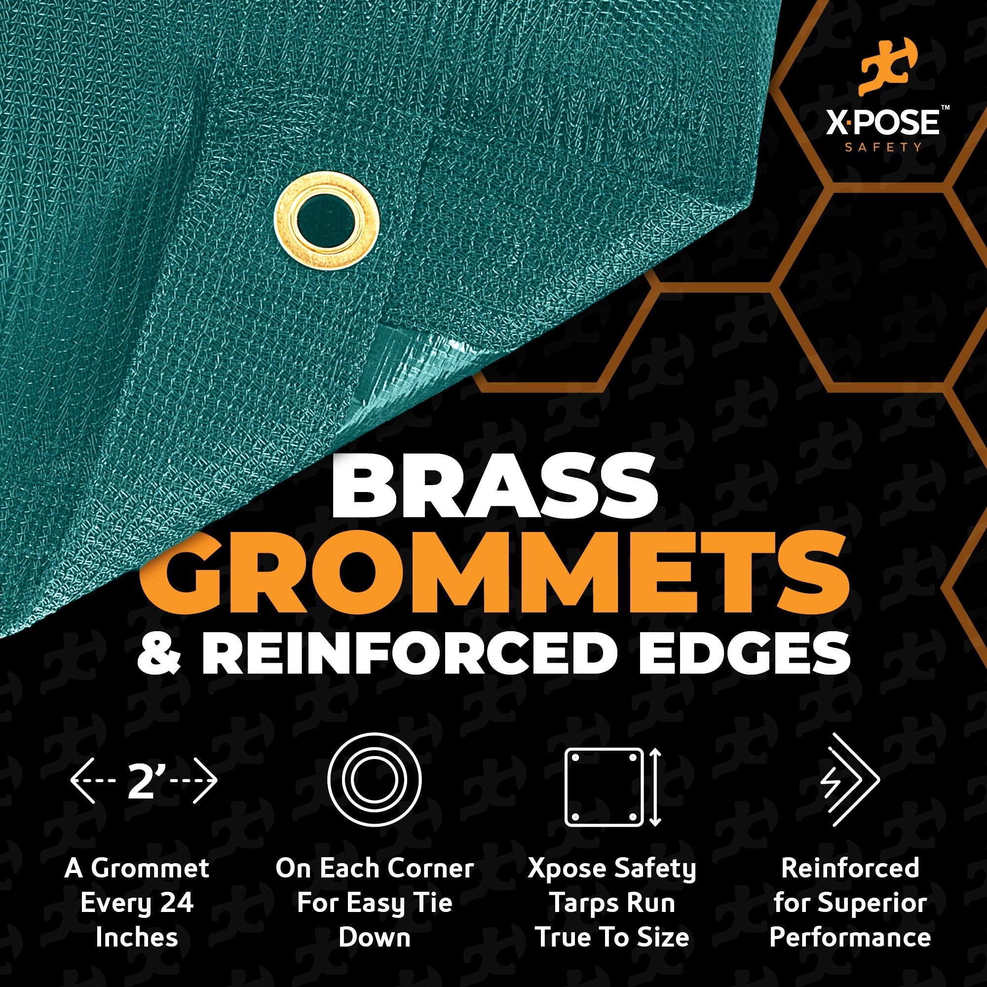 Green Mesh Truck Tarps