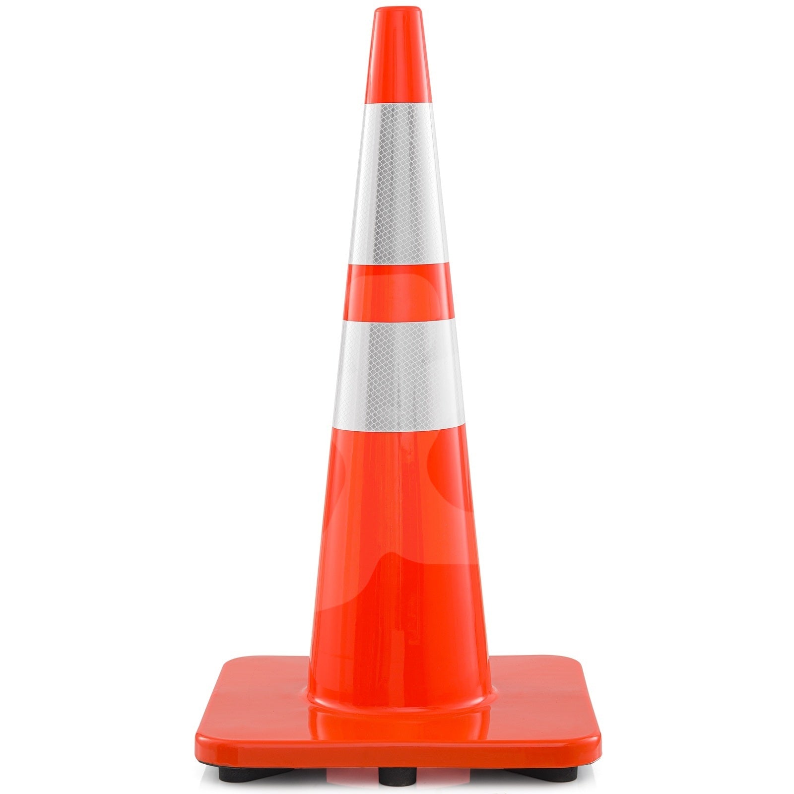 28" All Orange Slimline Traffic Cone